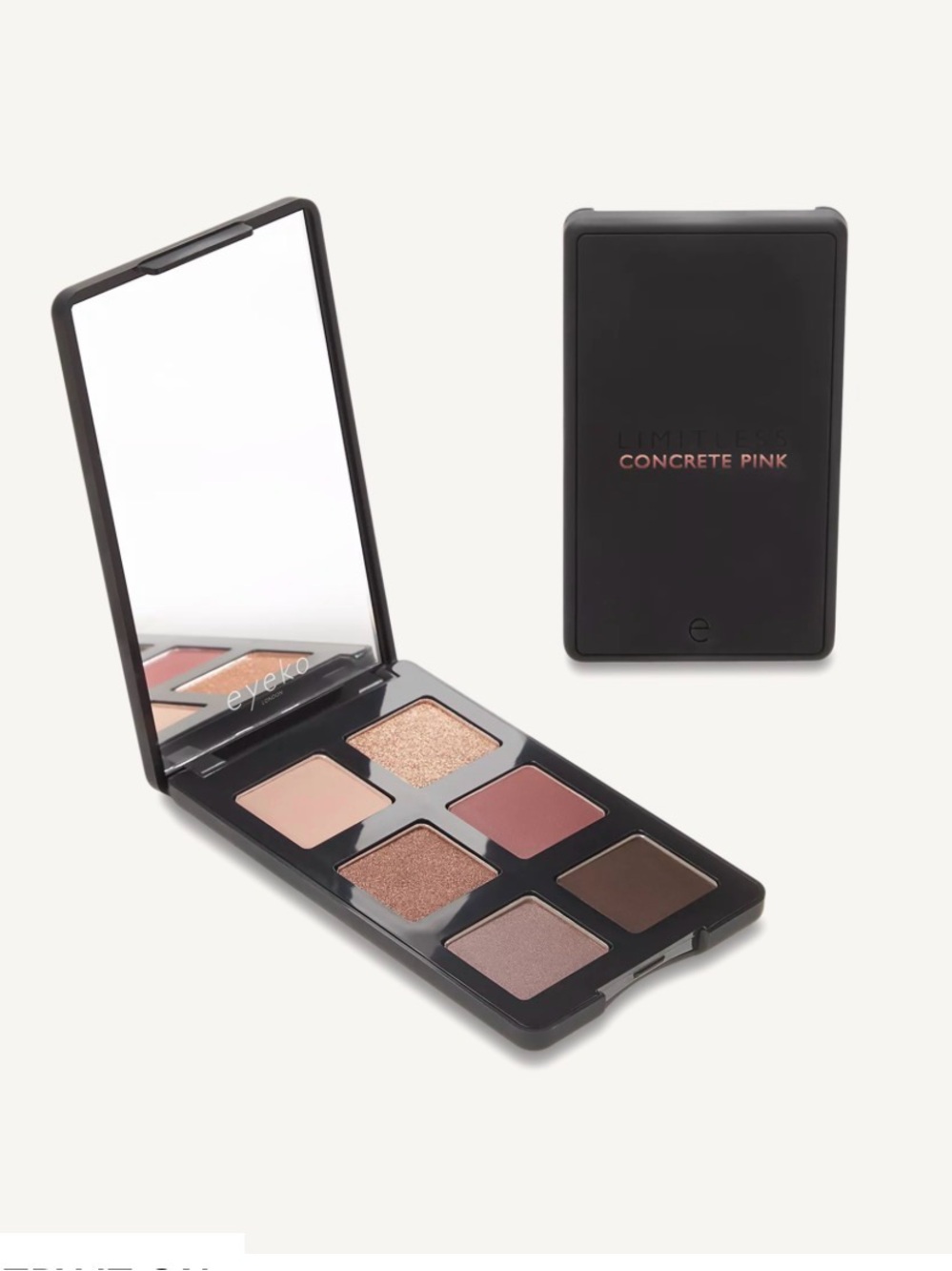 Eyeko Concrete Pink Six-Shade Eyeshadow Palette — Pink & Neutral Mix